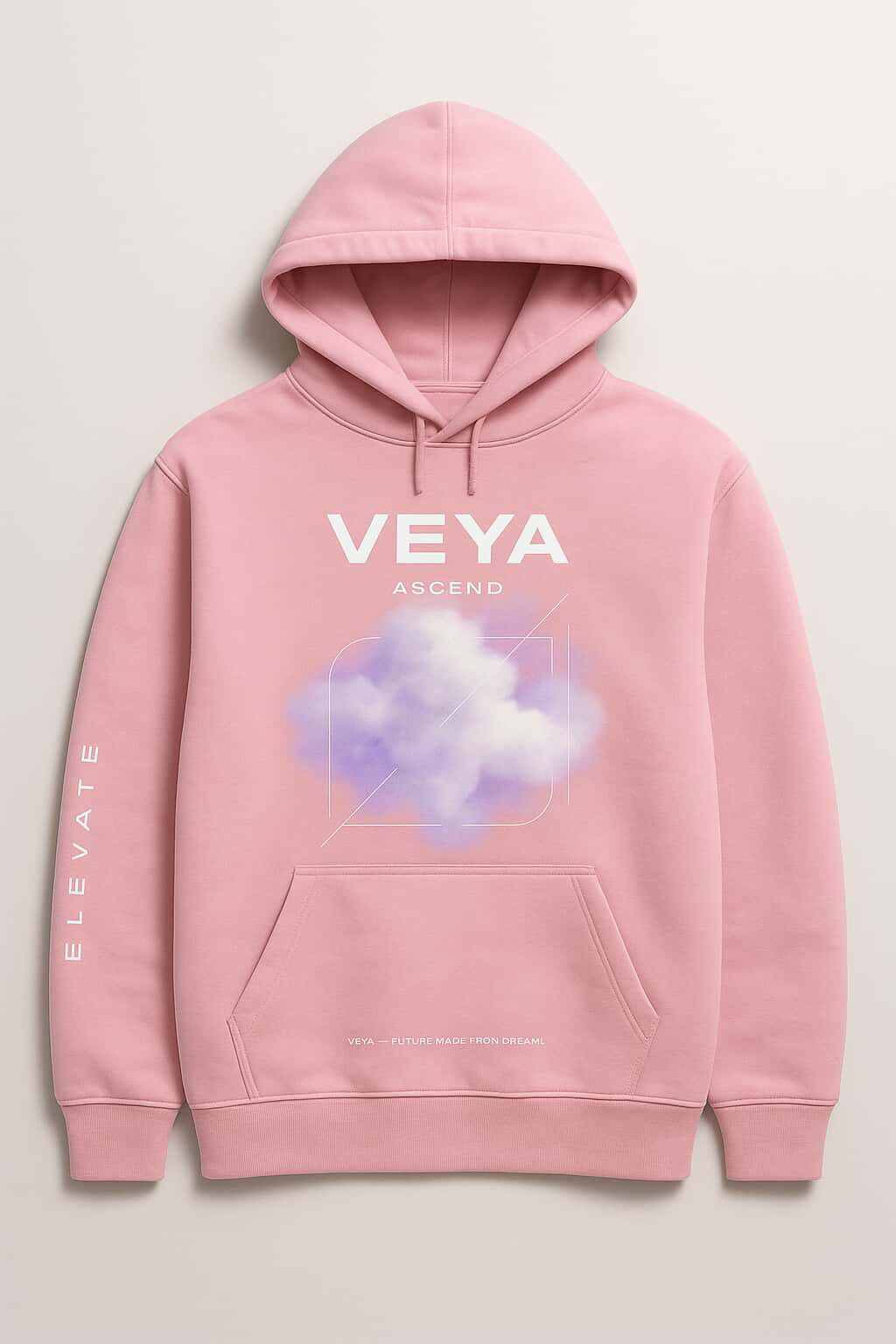 VEYA “Ascend” Hoodie – Sky Pink